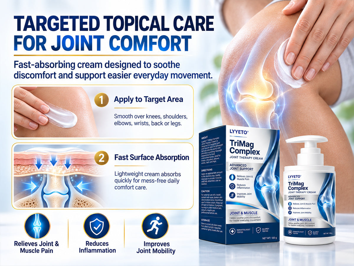 Lyyeto® TriMag Complex JOINT THERAPY CREAM
