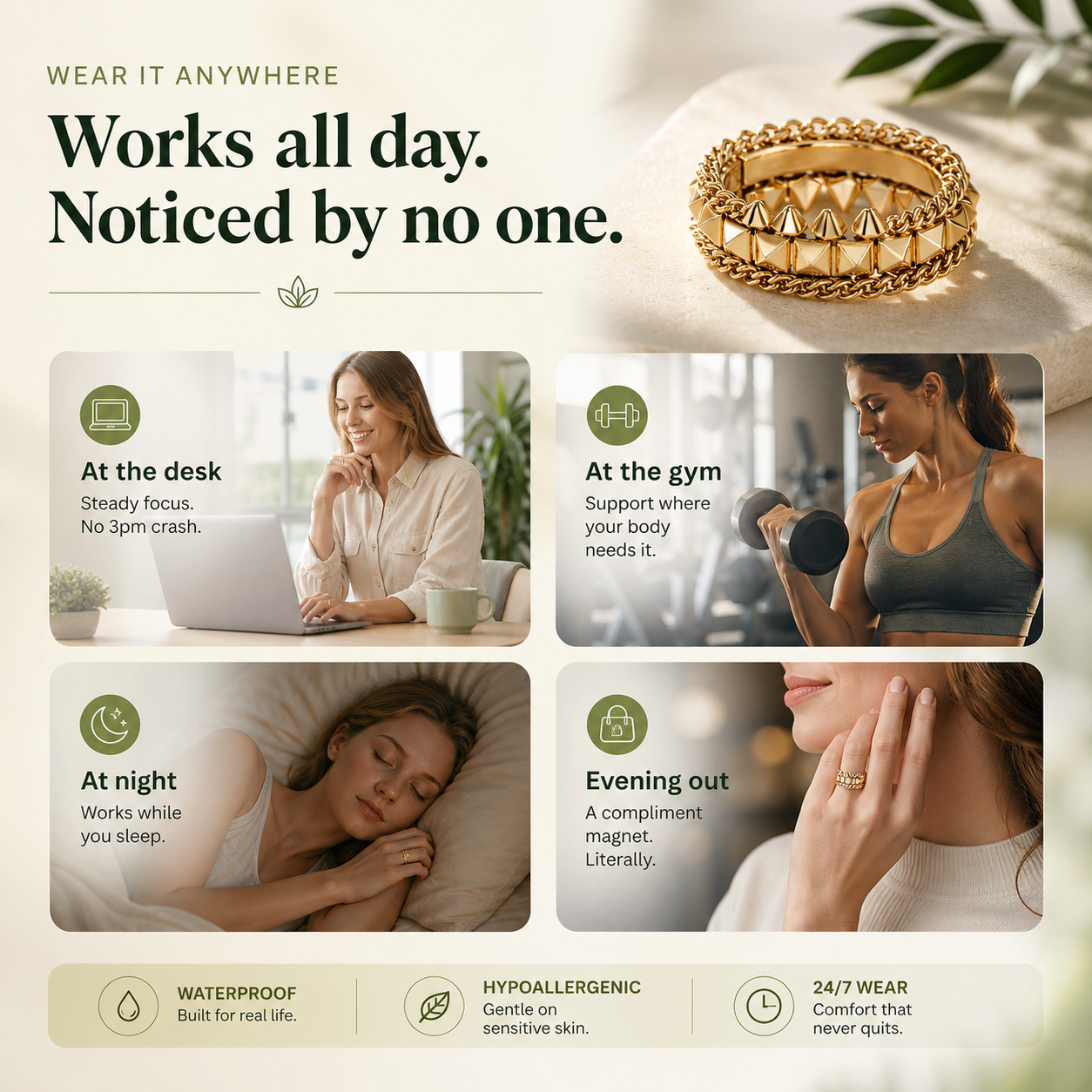 DAFEILA® Signature Magnetic Wellness Ring