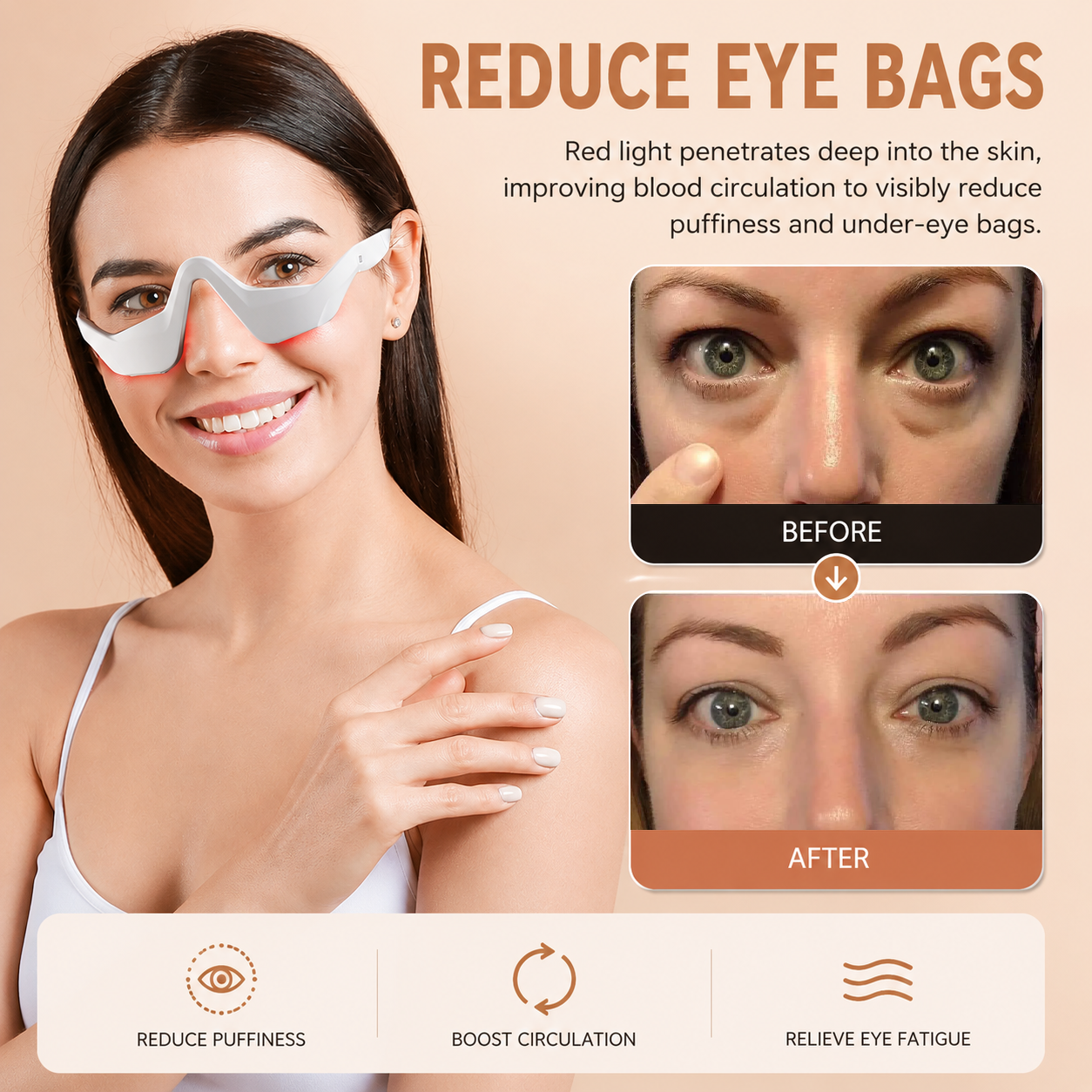 Dafeila® EMS Microcurrent Eye Massager