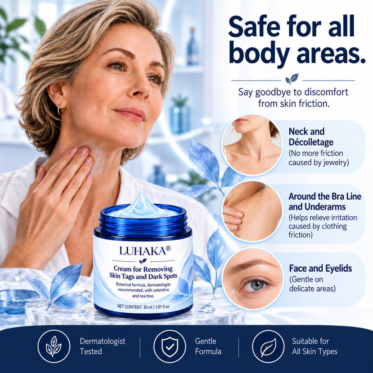 LUHAKA® Cream for Removing Skin Tags and Dark Spots