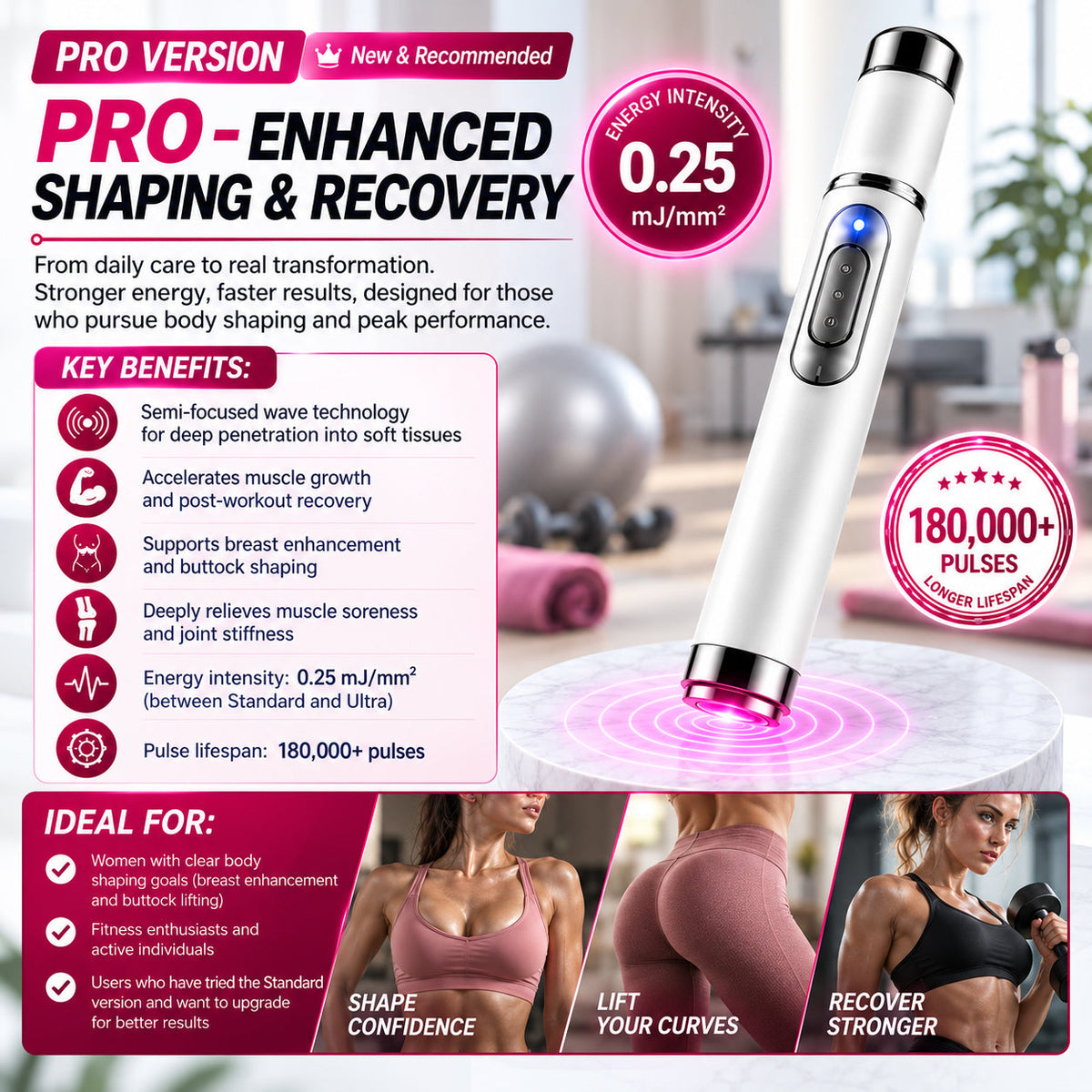 LUHAKA®Body Sculpting & Strengthening Therapy Massager