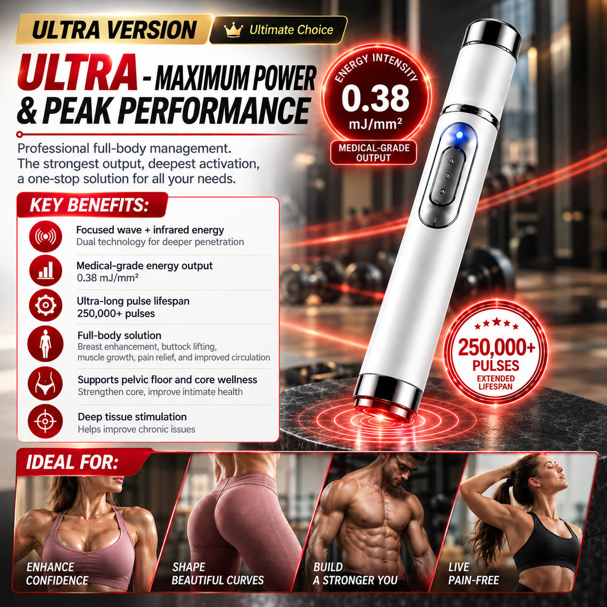 LUHAKA®Body Sculpting & Strengthening Therapy Massager