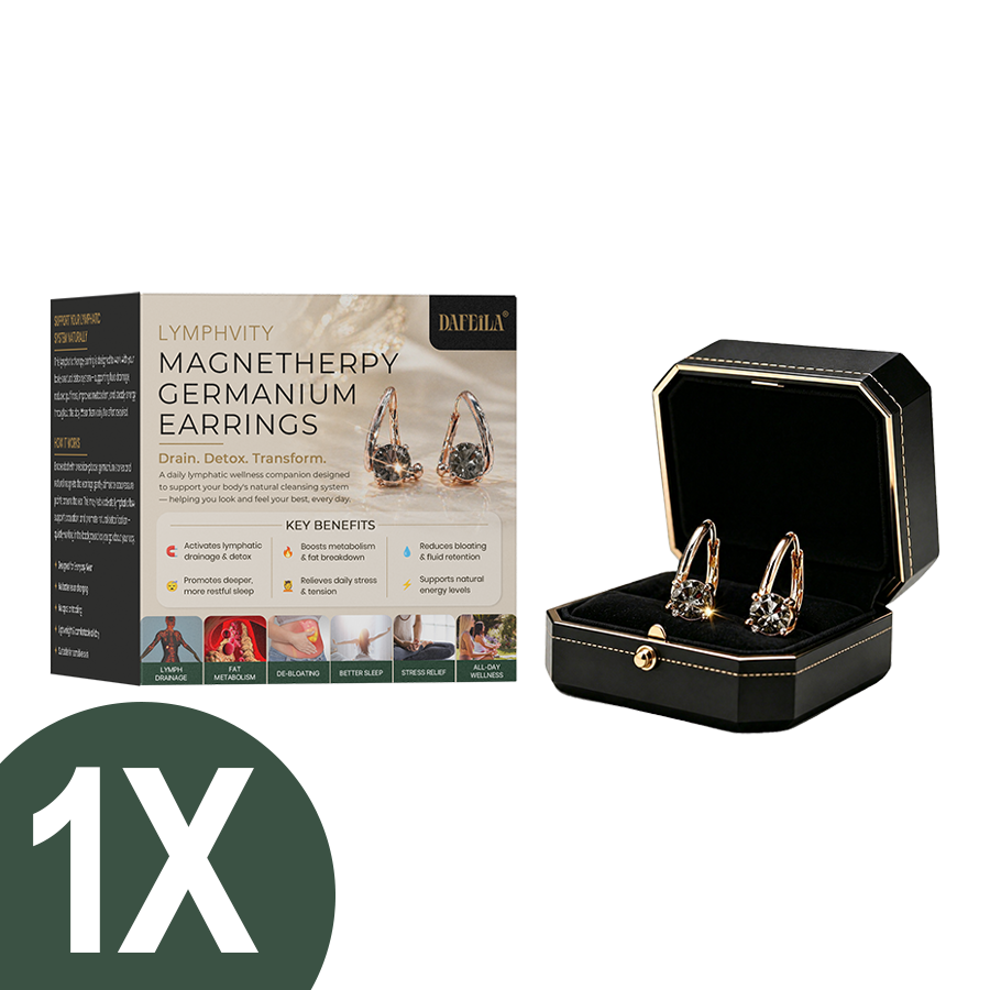 DAFEILA® Lymphvity MagneTherpy Germanium Earrings