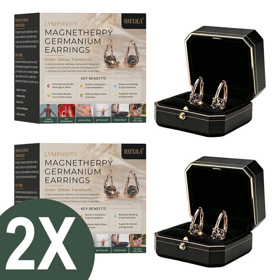 DAFEILA® Lymphvity MagneTherpy Germanium Earrings