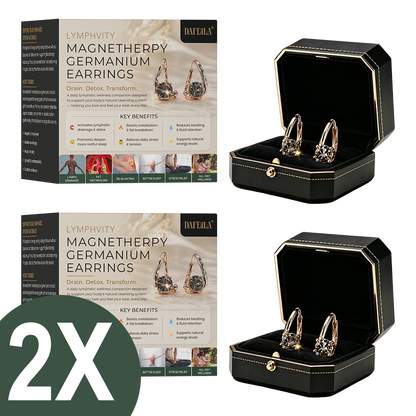 DAFEILA® Lymphvity MagneTherpy Germanium Earrings