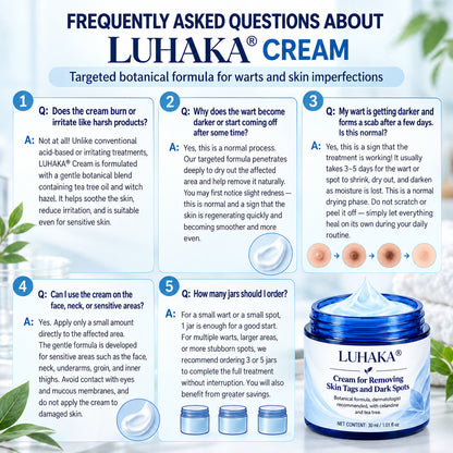 LUHAKA® Cream for Removing Skin Tags and Dark Spots