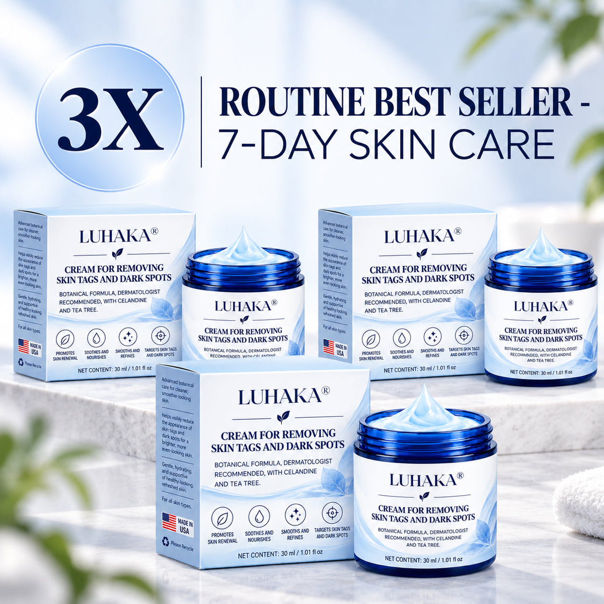 LUHAKA® Cream for Removing Skin Tags and Dark Spots