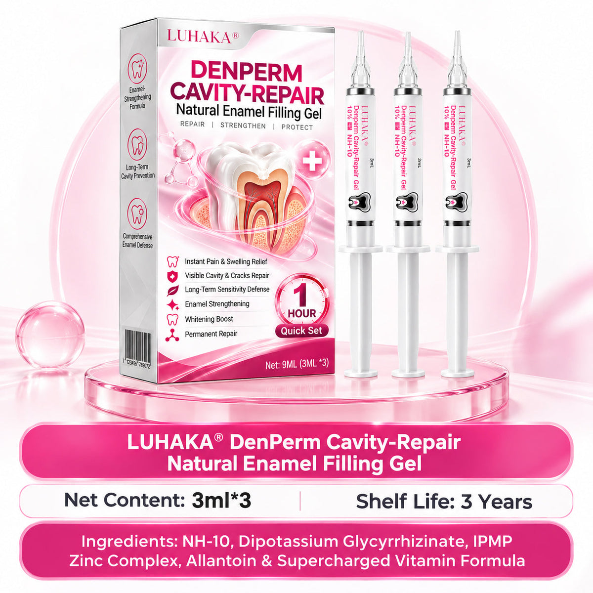 LUHAKA® DenPerm Cavity-Repair Gel
