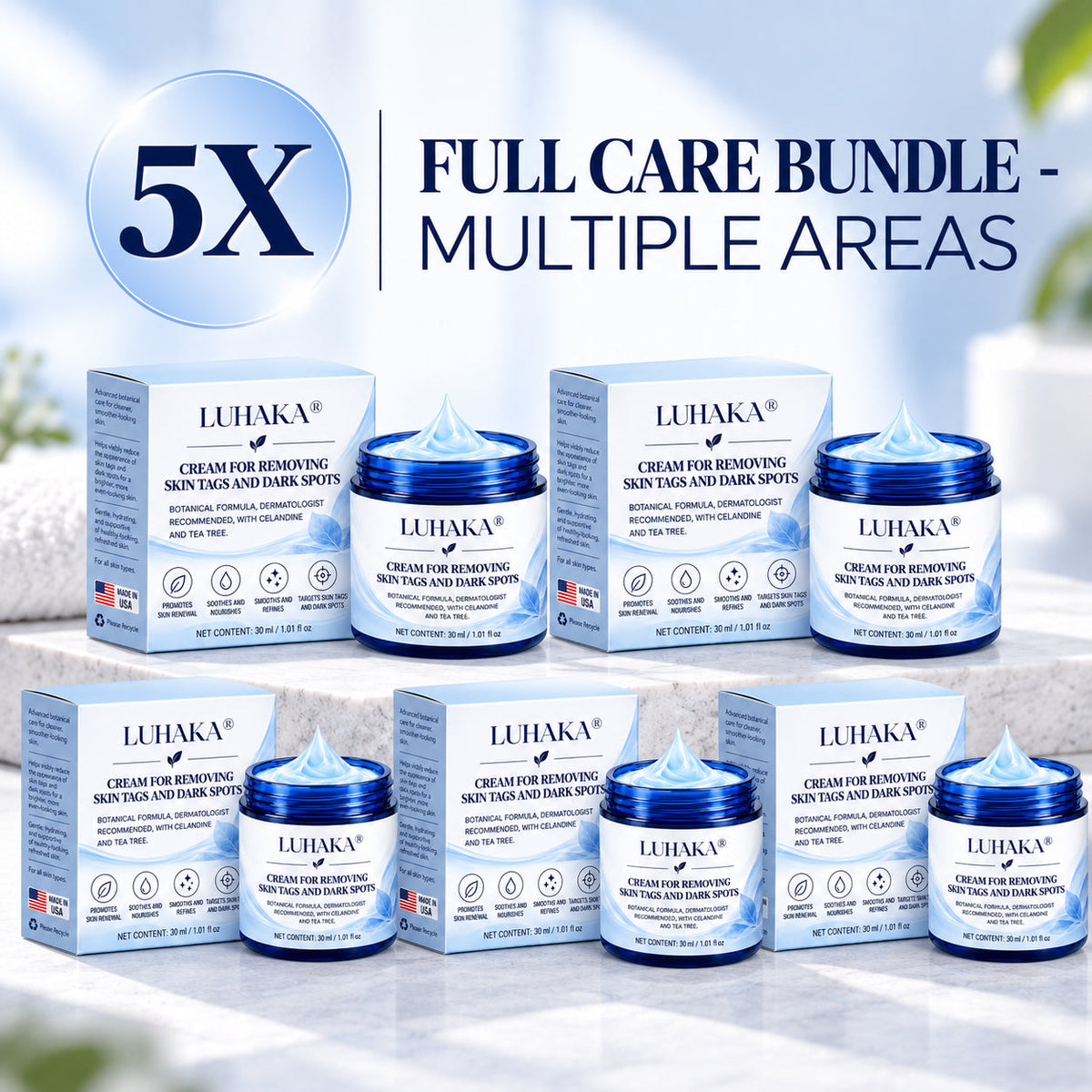 LUHAKA® Cream for Removing Skin Tags and Dark Spots