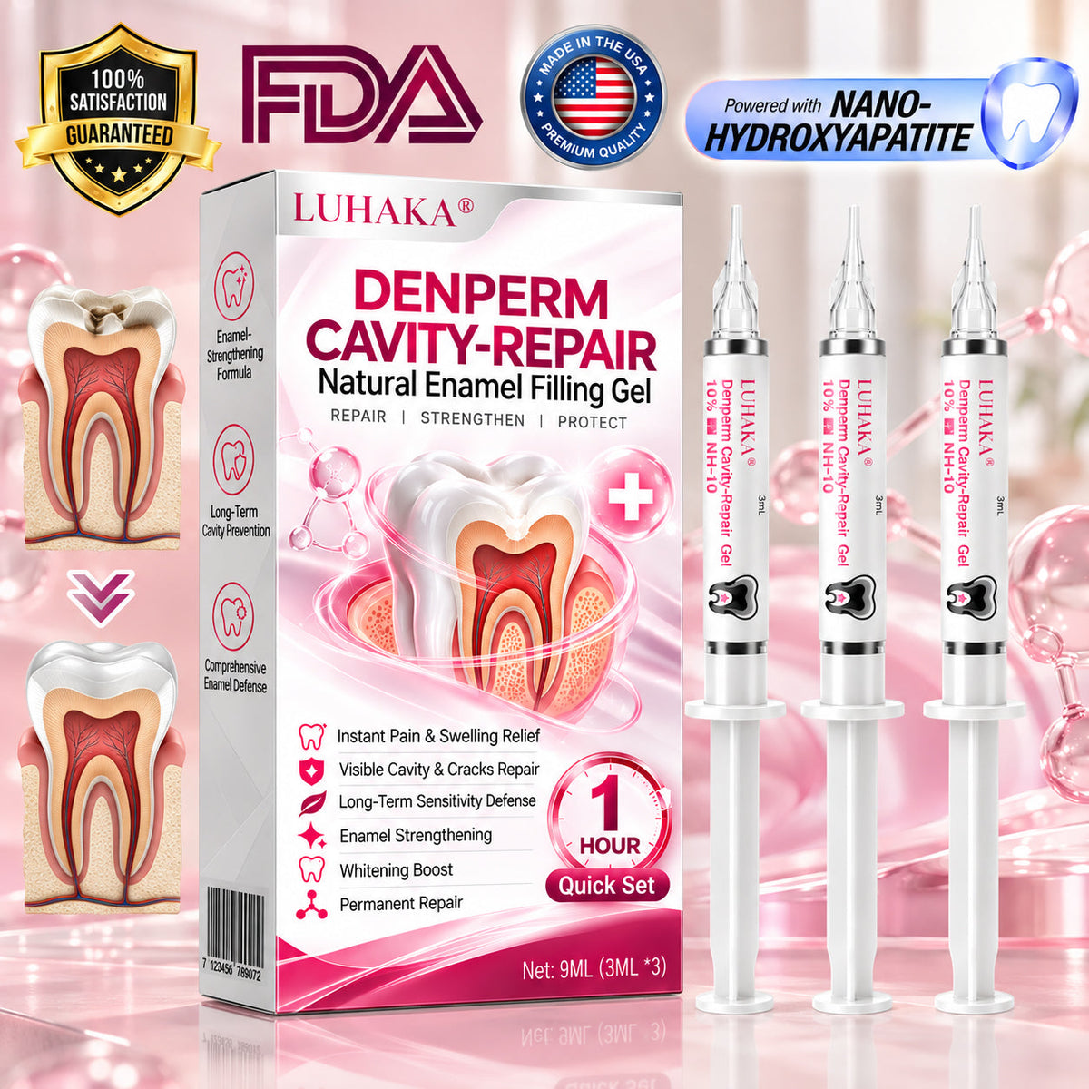 LUHAKA® DenPerm Cavity-Repair Gel