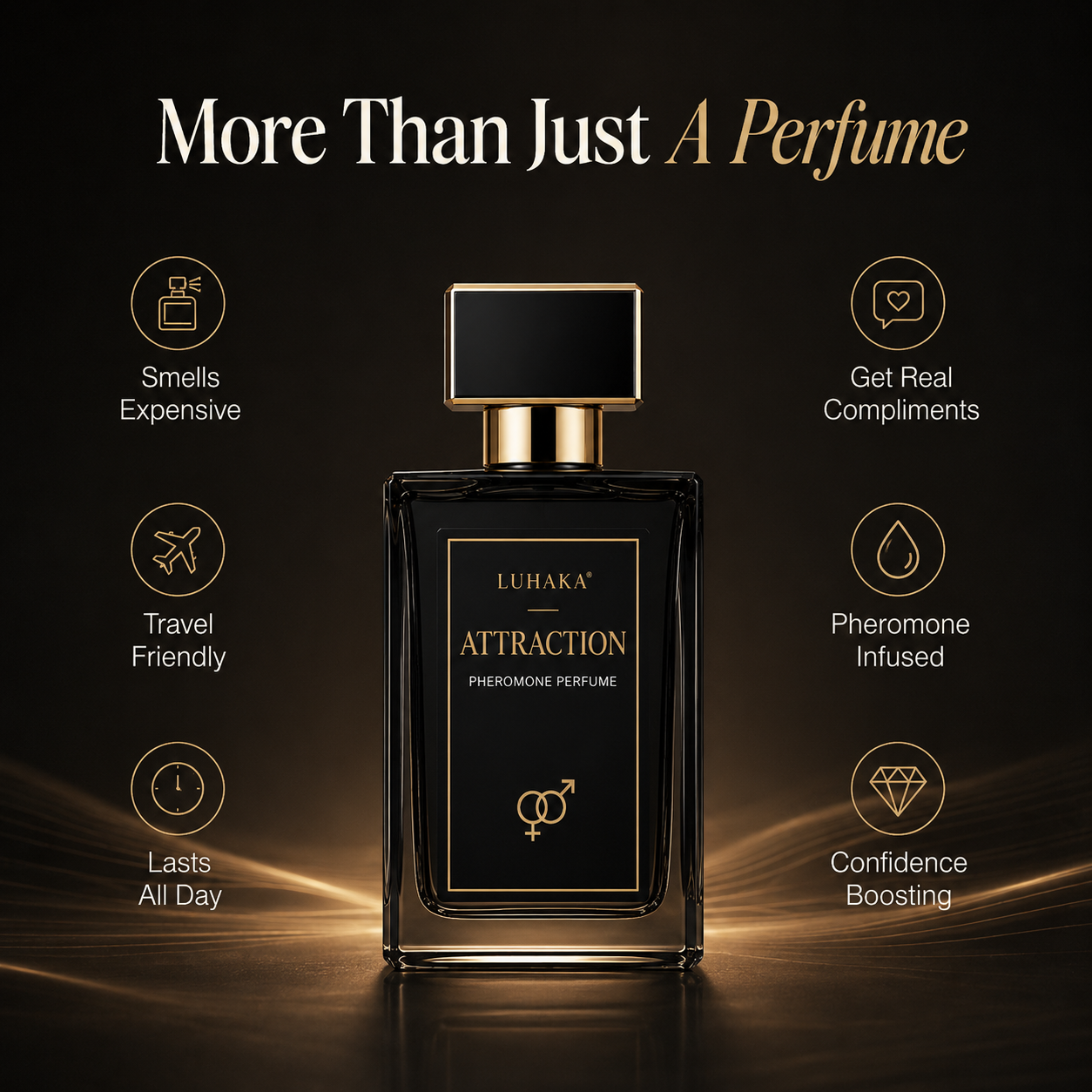 Luhaka® Attraction Pheromone Cologne for Men