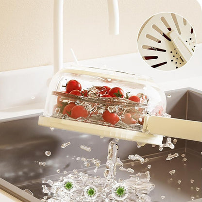 🍇🍅Effortless Vortex Fruit & Vegetable Washer – Removes Pesticides, BPA-Free & Easy-Clean Design 💧