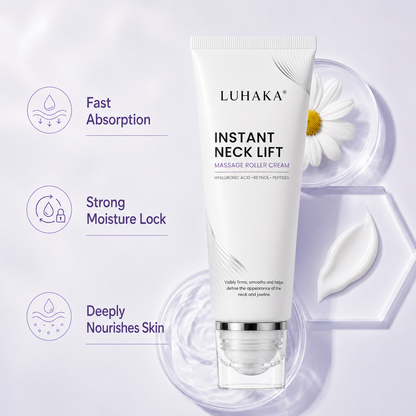 Luhaka® Instant Neck Lift Massage Roller Cream