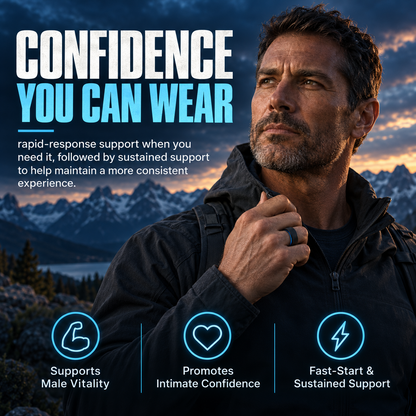 Dafeila®Men's Intimate Energy Silicone Ring—Awaken Your Wild Side 🔥