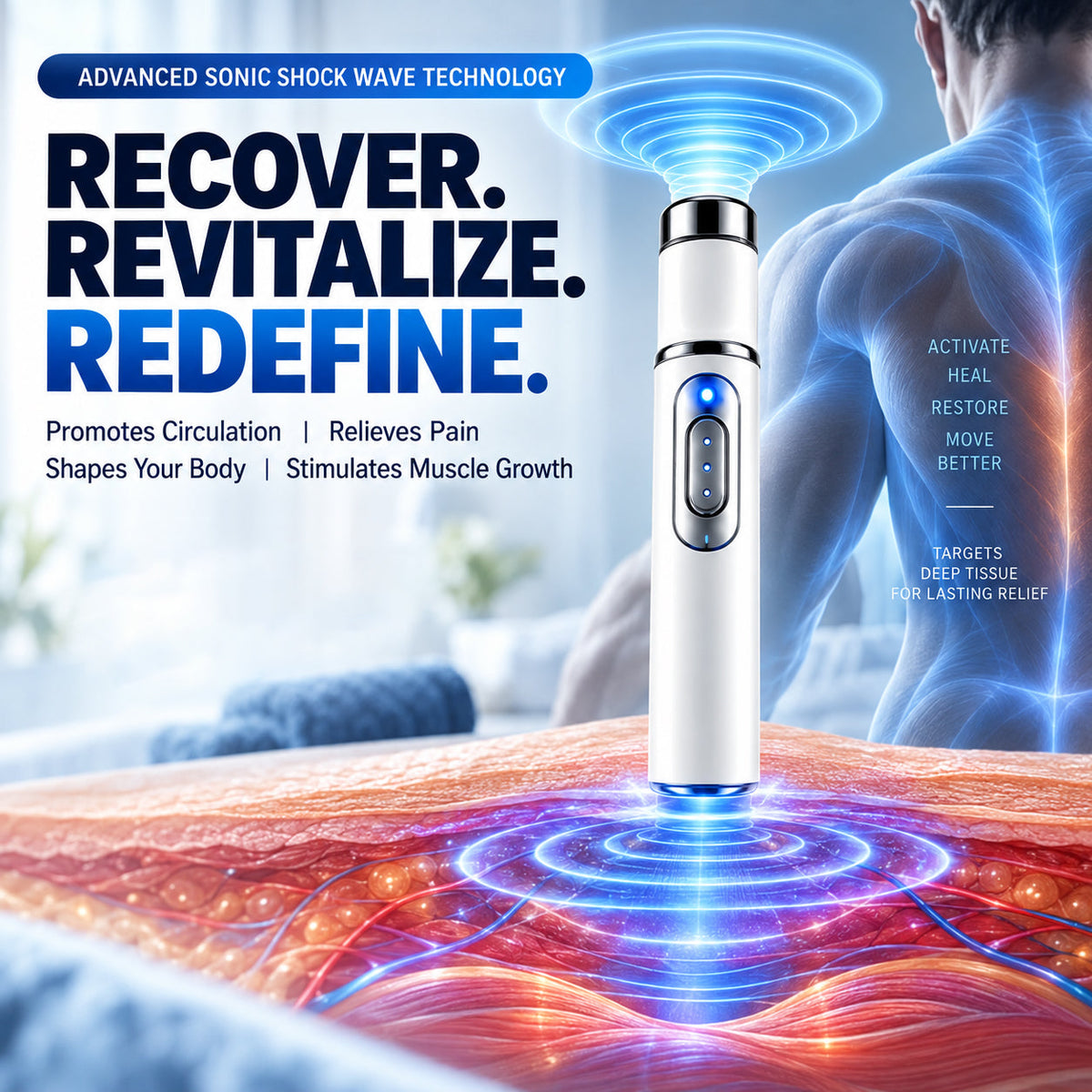LUHAKA®Body Sculpting & Strengthening Therapy Massager