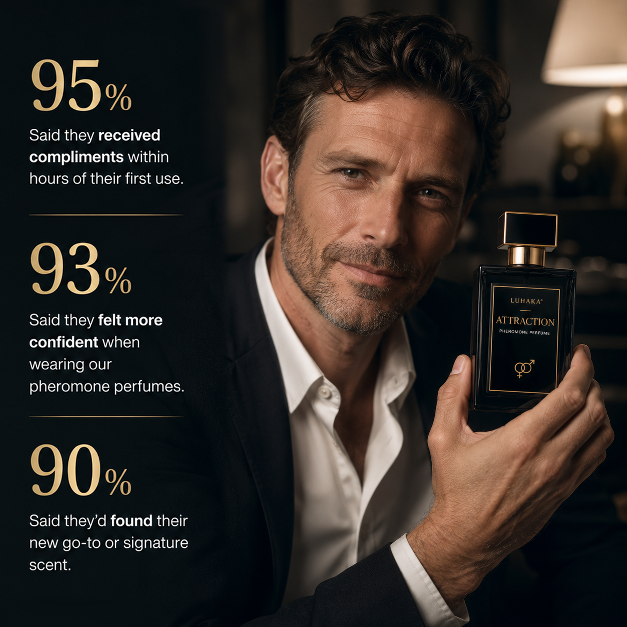 Luhaka® Attraction Pheromone Cologne for Men
