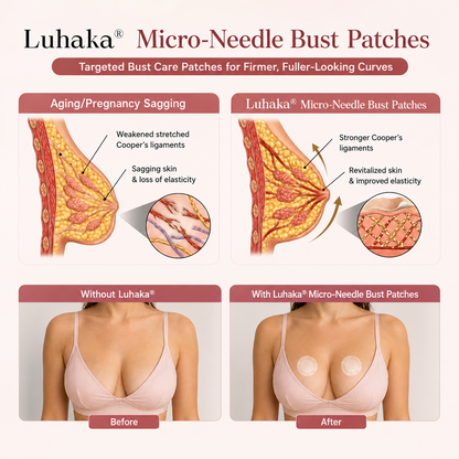 Luhaka® Micro-Needle Bust Patches 🔥