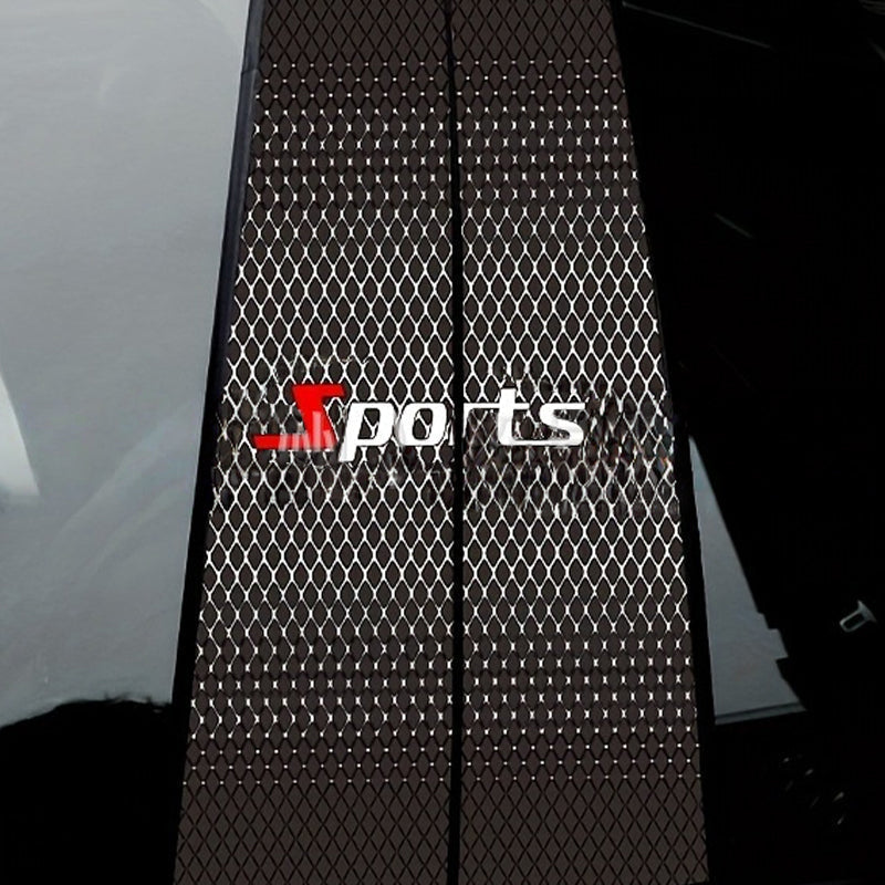 Decorative Car B-Pillar Sticker Set – High-Gloss, Scratch-Resistant & Perfect for a Stylish Upgrade 💎