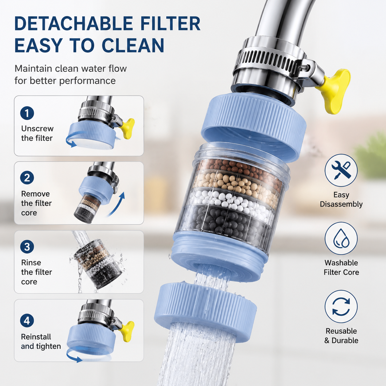 Advanced Faucet Water Filter