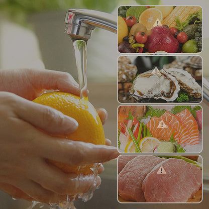 🍇🍅Effortless Vortex Fruit & Vegetable Washer – Removes Pesticides, BPA-Free & Easy-Clean Design 💧