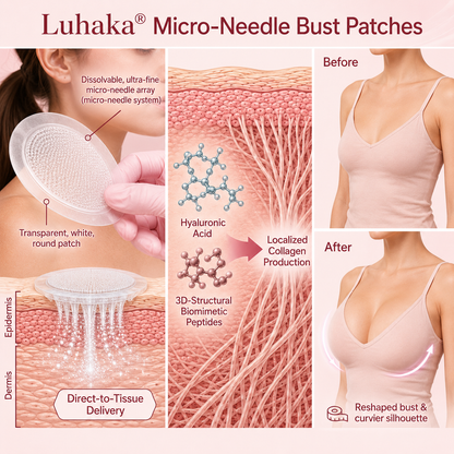 Luhaka® Micro-Needle Bust Patches 🔥