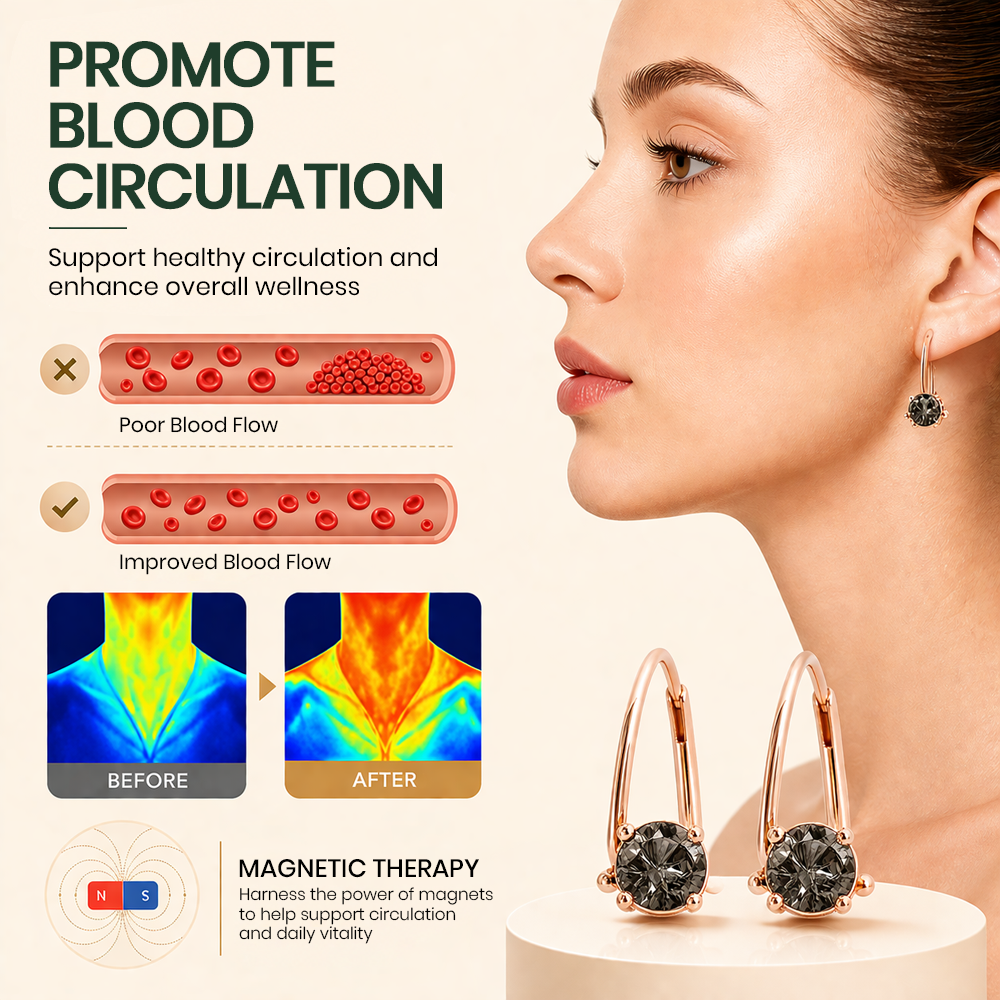 DAFEILA® Lymphvity MagneTherpy Germanium Earrings