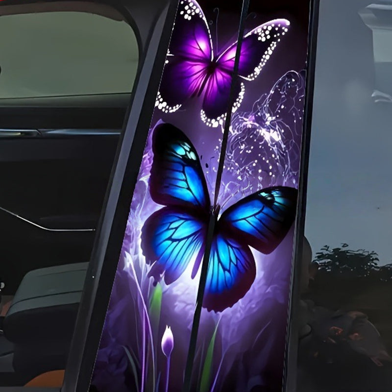 Decorative Car B-Pillar Sticker Set – High-Gloss, Scratch-Resistant & Perfect for a Stylish Upgrade 💎