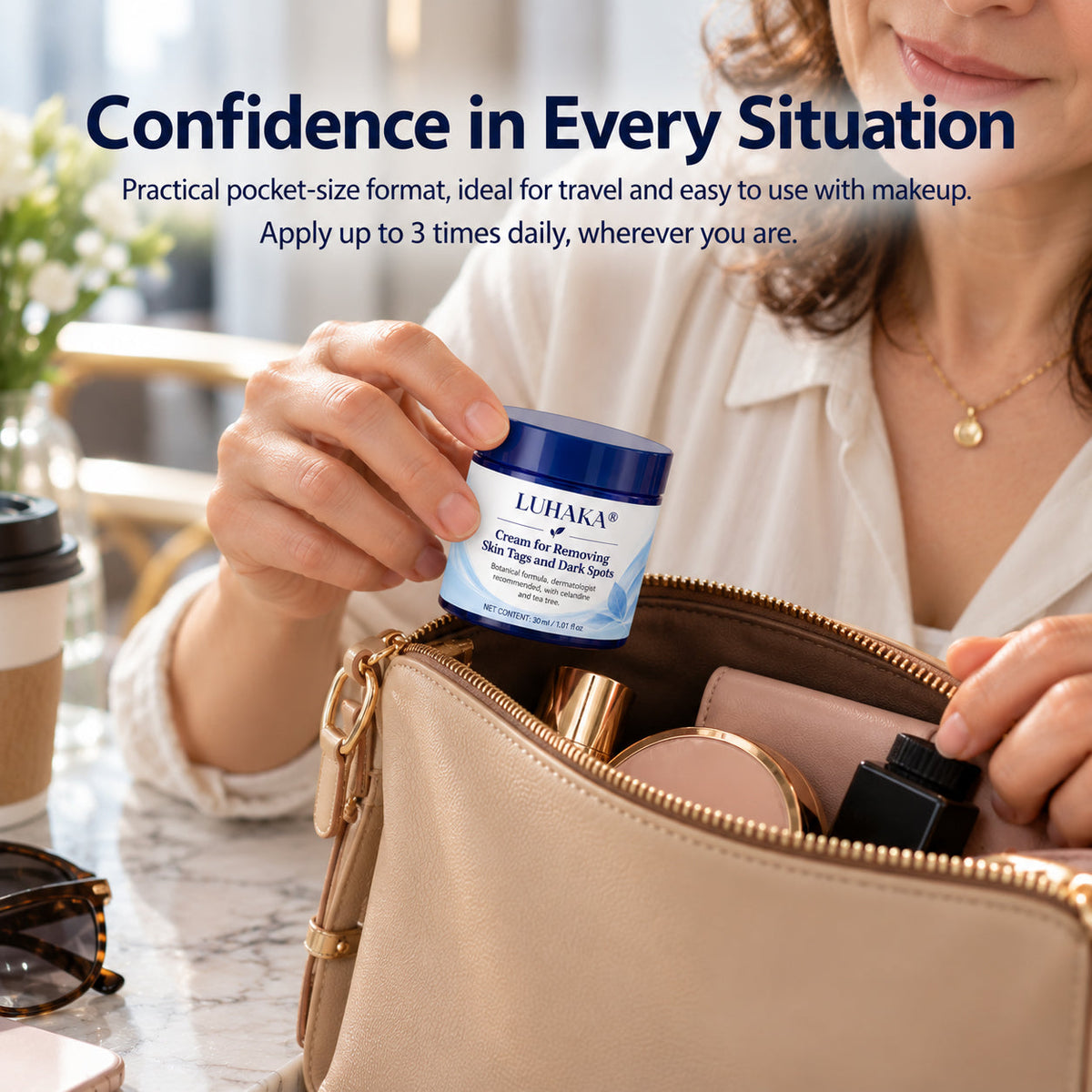 LUHAKA® Cream for Removing Skin Tags and Dark Spots