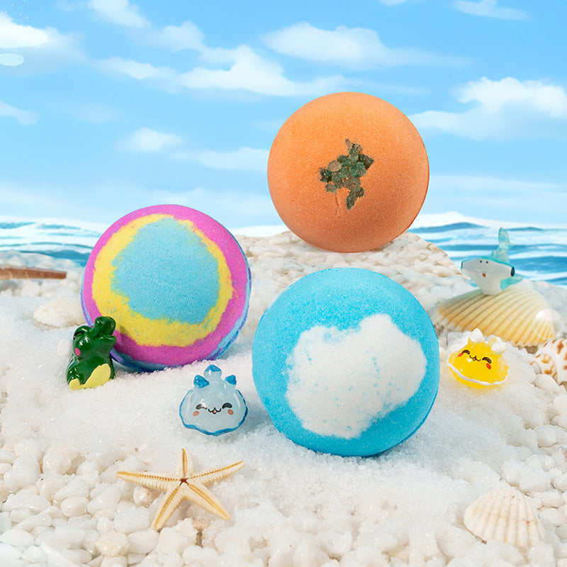 📢📢50% OFF !!!⏰🛁Bath Bomb Gift Set for Kids