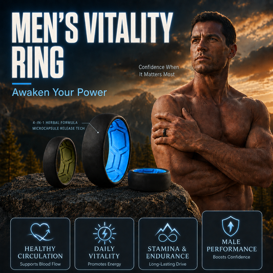 Men's Intimate Energy Silicone Ring—Awaken Your Wild Side