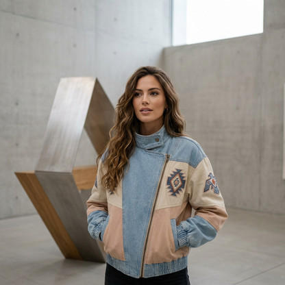 The Western Heritage Piece – Denim & Embroidery Collection