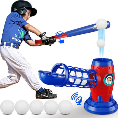 Kids’ Automatic Baseball Pitching Set