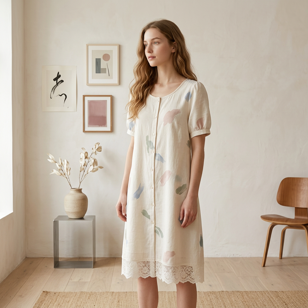 The Handmade Linen Blend Piece