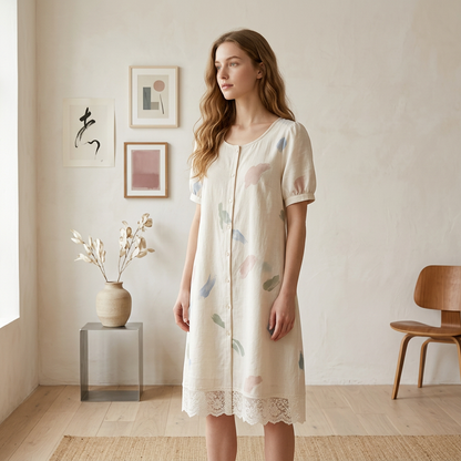 The Handmade Linen Blend Piece