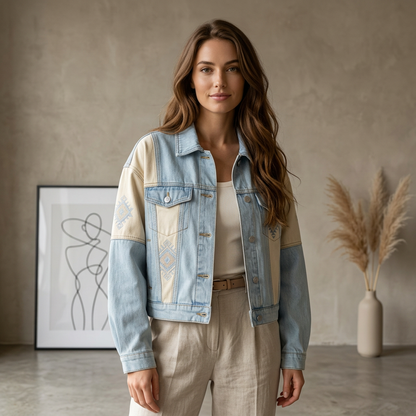 The Patchwork Denim Jacket