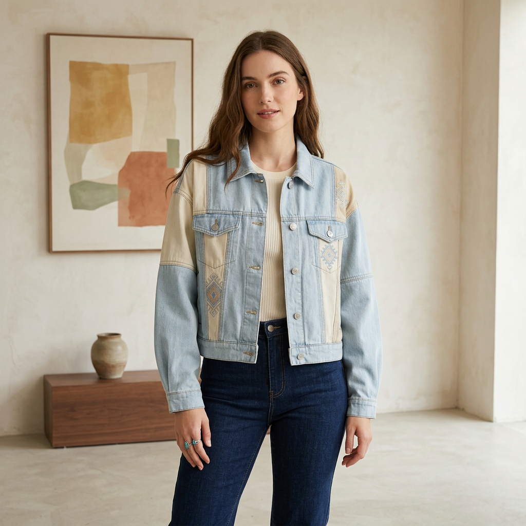 The Patchwork Denim Jacket