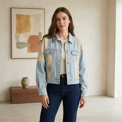 The Patchwork Denim Jacket