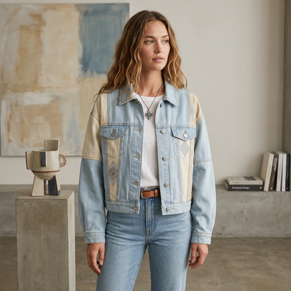 The Patchwork Denim Jacket