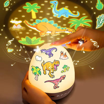 Dinosaur Egg Night Light Projector For Kids