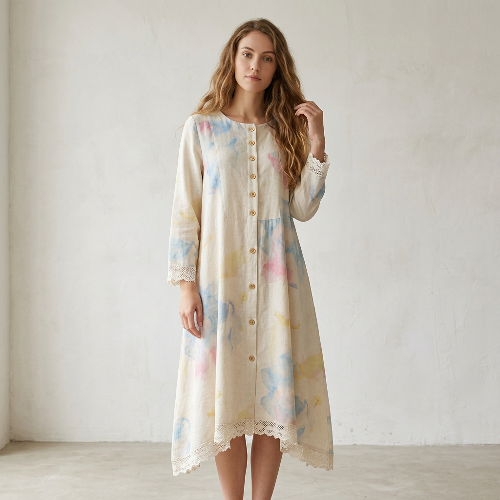 The Handcrafted Linen Coat