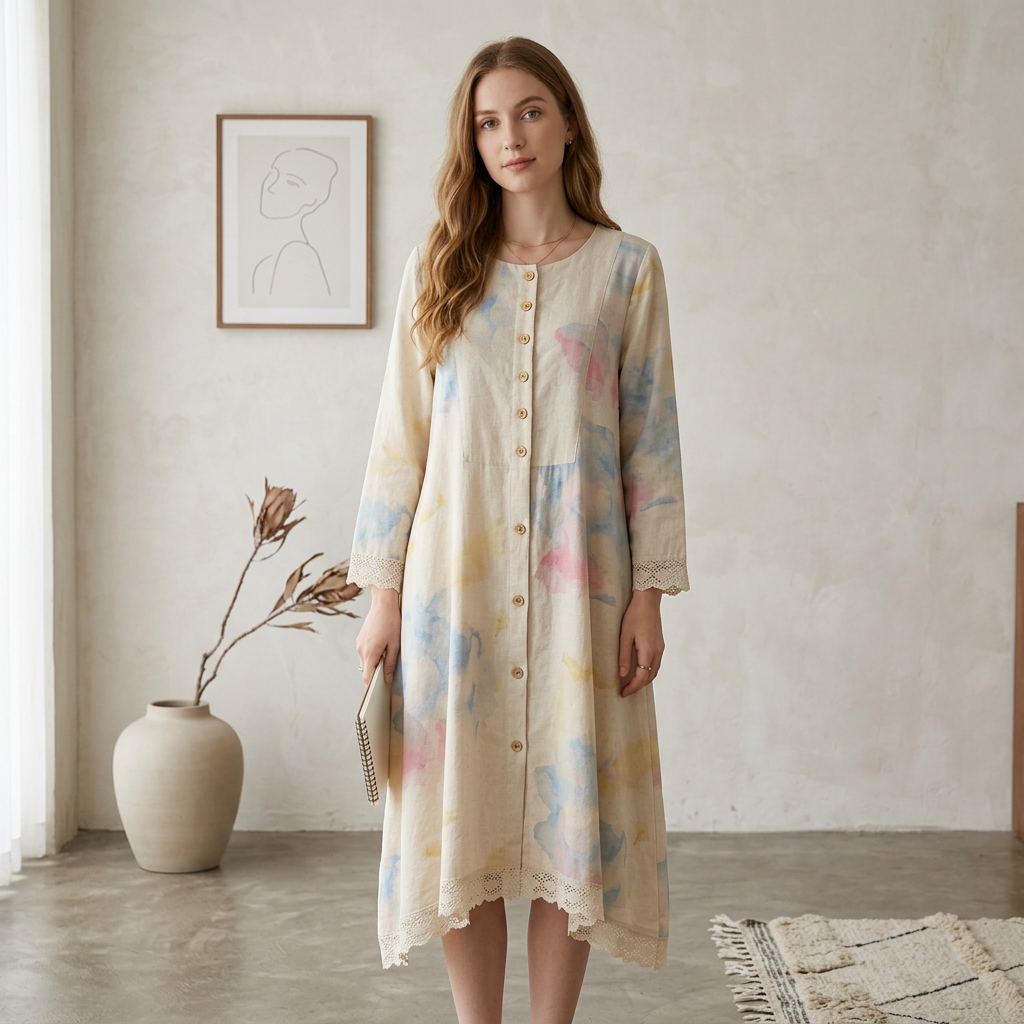 The Handcrafted Linen Coat