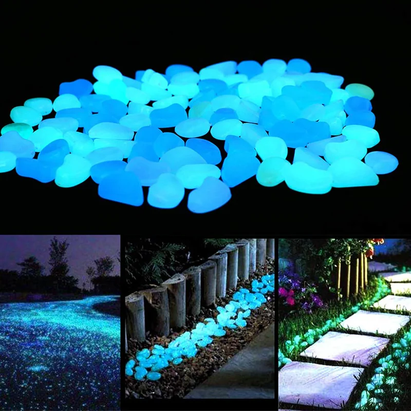 🥳 Glow-in-Dark Pebbles – Vibrant multicolor, eco-friendly resin. Safe for kids & pets