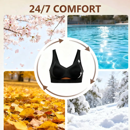 【Postural correction 】"Organic Modal Seamless Posture Bra THE PT-APPROVED BRA THAT INSTANTLY ALIGNS YOUR SHOULDERS & SPINE!RELIEVE YOUR PAIN
